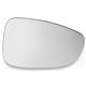 Lente do retrovisor com base - SMR - Jetta 2011 at 2018 - convexa trmica - lado do passageiro - cada (unidade) - MA3032