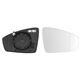 Lente do retrovisor com base - SMR - Tiguan 2019 em diante - convexa trmica - lado do passageiro - cada (unidade) - MA3034