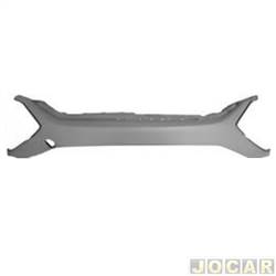 Moldura do para-choque - importado - <b>Volkswagen Taos Launching Edition 250 TSI 1.4 turbo AT6 flex 4p de 2021 em diante</b> - Taos 2021 em diante - para pintar - dianteiro - central - cada (unidade) - 34978