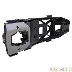 Base da maaneta da porta - <b>Volkswagen T-Cross 200 1.0 TSI de 2024 em diante</b> - Polo/Virtus 2017 at 2022 - dianteira - lado do motorista - cada (unidade)