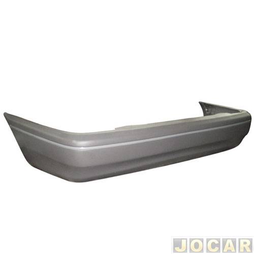 Para-choque traseiro - alternativo - Plastiron (Autimex) - Logus 1993 até 1997 - cinza claro - cada (unidade) - 30902