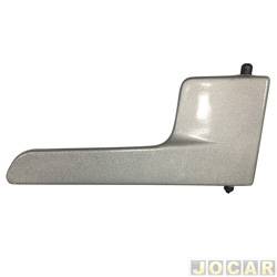 Gatilho da maaneta interna da porta - <b>Volkswagen Fox 1.6 8V SP Total Flex 4P de 2004 at 2007</b> - Gol 2006 at 2008 - Fox/SpaceFox 2003 at 2009 - 2 e 4 portas - prata - lado do passageiro - cada (unidade)