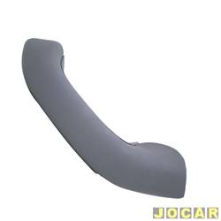 Descansa brao - <b>Volkswagen Pointer CLi 1.8 de 1994 at 1996</b> - Logus/Pointer 1993 at 1997 - puxador - cinza claro - lado do passageiro - cada (unidade)