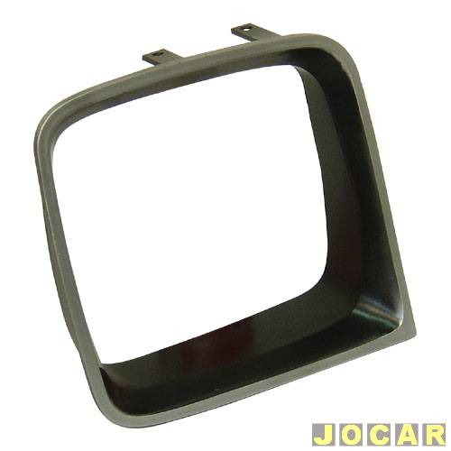 Aro do farol - alternativo - KJ - Chevette/Marajó 1981 até 1982 - lado do passageiro - cada (unidade) - J-80866