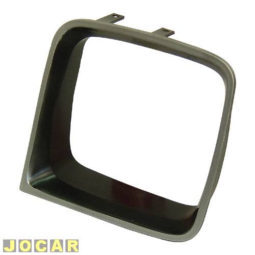 Aro do farol - alternativo - KJ - Chevette/Marajó 1981 até 1982 - lado do motorista - cada (unidade) - J-80867