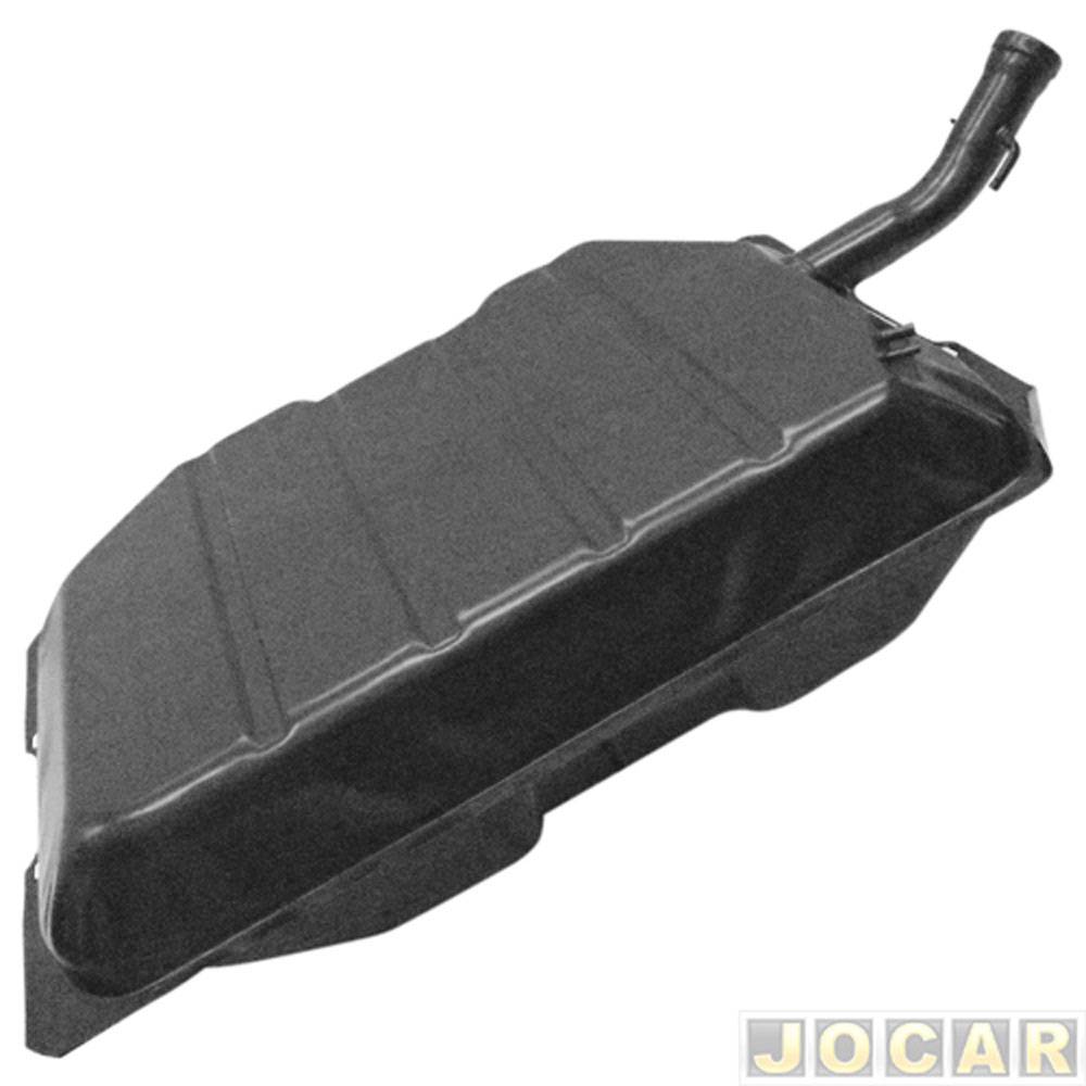 Tanque de combustível - alternativo - Igasa - Marajó 1980 até 1989 - Chevy 500 1983 até 1992 - 62L - boia de parafuso - com retorno - cada (unidade...