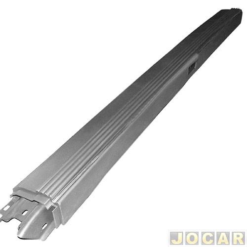 Para-choque traseiro - alternativo - DTS - Monza 1982 até 1990 - alma plastica - preta - cada (unidade) - 1550