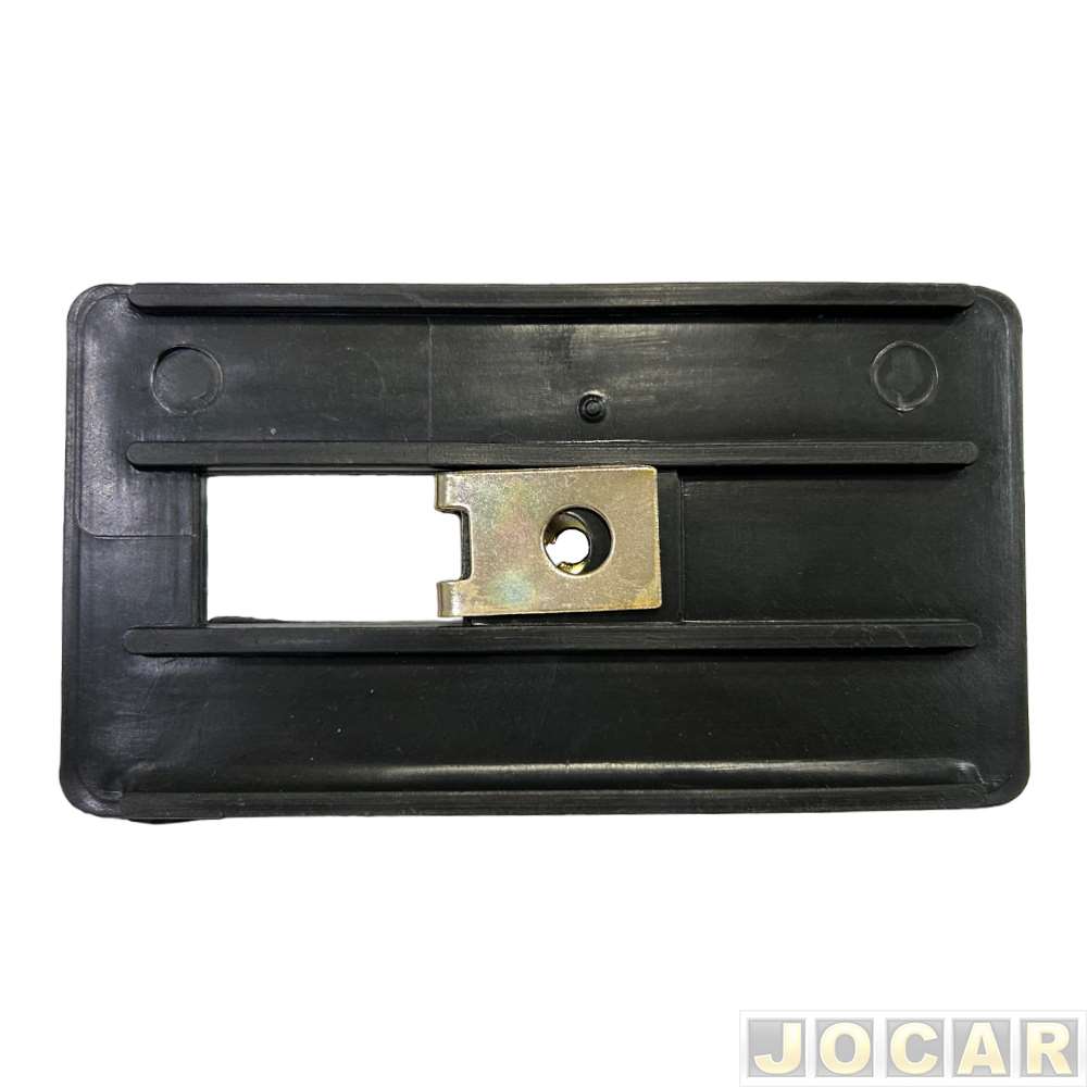 Suporte da ponta lateral do para-choque - Monza 1982 até 1990 - dianteiro - cada (unidade)