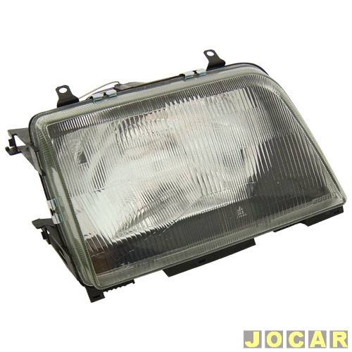 Farol principal - alternativo - Orgus - Monza 1982 até 1987 - bi-iodo - H4 - lado do passageiro - cada (unidade) - FG-50 LD