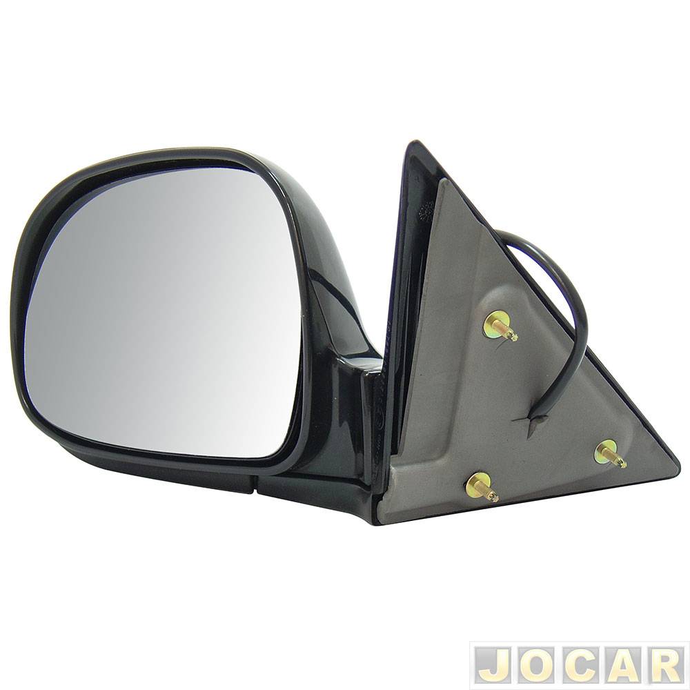 Retrovisor externo - Metagal - S10/Blazer 1995 até 2011 - elétrico - lado do motorista - cada (unidade) - AG.20.D75.50 / RGDE75CE