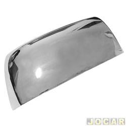 Aplique capa do retrovisor - Chevrolet S10 2012 at 2016 - autoadesiva - cromado - lado do passageiro - cada (unidade)