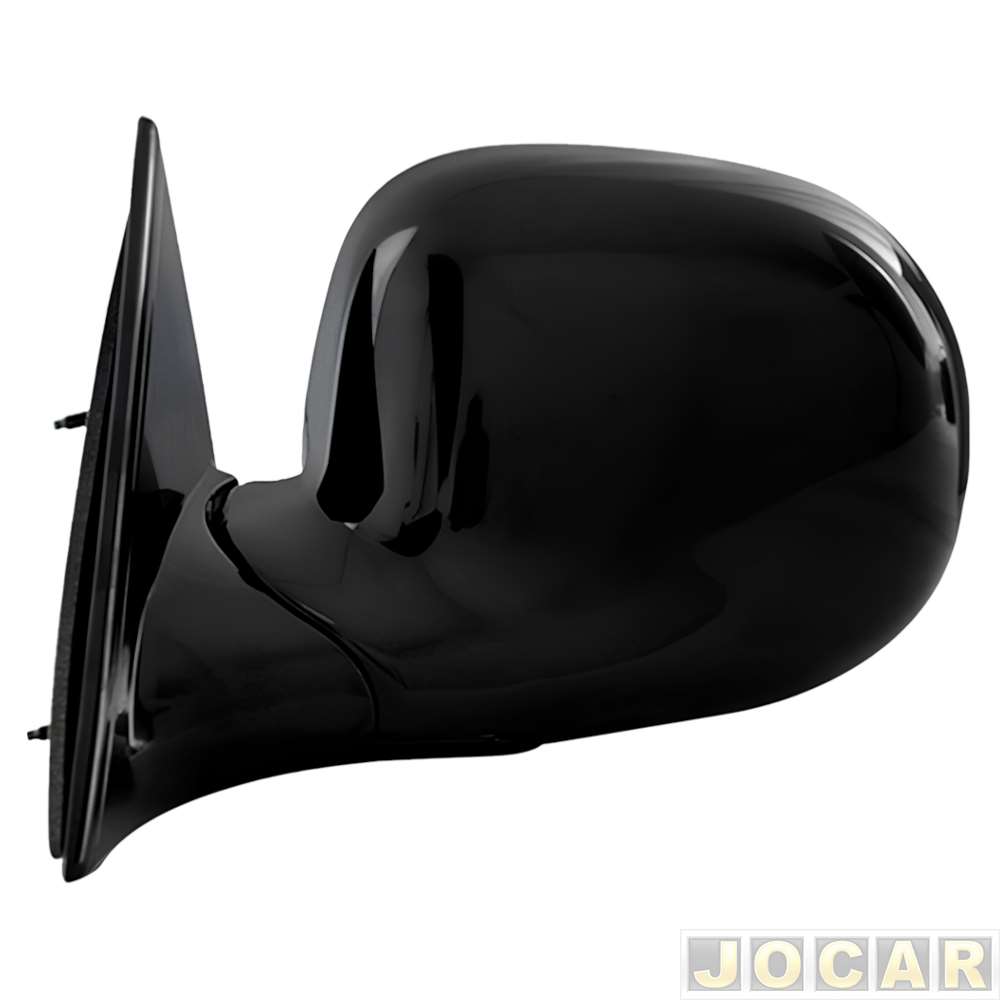 Retrovisor externo - importado - S10/Blazer 1995 até 2011 - sem controle - para pintar - lado do motorista - cada (unidade) - YT-8404L