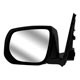 Retrovisor externo - importado - Chevrolet S10 Cabine Simples LS 4X2 2.4 8V Flexpower de 2012 at 2016 - S10 2012 at 2017 - sem controle - preto - lado do motorista - cada (unidade) - YT-182BL