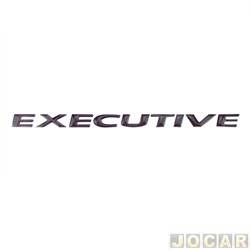 Letreiro - alternativo - <b>Chevrolet Blazer DTi 4X2 2.8 Turbo-IC diesel de 2002 at 2002</b> - Blazer 2001 at 2011 - Executive - grafite - cada (unidade)