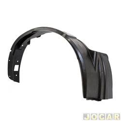 Para-barro do para-lama dianteiro - alternativo - Riverplast - <b>Chevrolet S10 Cabine Simples LS 4X2 2.4 8V Flexpower de 2012 at 2016</b> - S10 2012 at 2016 - lado do passageiro - cada (unidade) - 1712