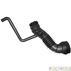 Mangueira do filtro de ar - Jahu - <b>Chevrolet S10 Cabine Simples Advantage 4X2 2.4 8V Flexpower de 2008 at 2011</b> - S10/Blazer 2.4 2000 at 2011 - cada (unidade) - 19388-0