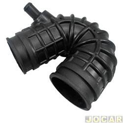Mangueira do filtro de ar - Jahu - <b>Chevrolet S10 Cabine Simples LS 4X2 2.4 8V Flexpower de 2012 at 2016</b> - S10 2.4 2012 at 2016 - cada (unidade) - 22769-1