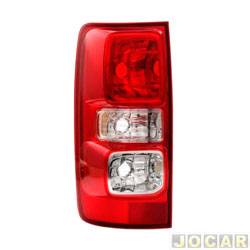 Lanterna traseira principal - TYC - Chevrolet S10 Cabine Simples LS 4X2 2.4 8V Flexpower de 2012 at 2016 - S10 2012 at 2016 - com LED - lado do motorista - cada (unidade) - 30253