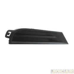 Grade (moldura) lateral do para-choque - importado - <b>Chevrolet S10 Cabine Dupla LT 4X2 2.5 16V Flexpower de 2016 at 2020</b> - S10 2017 at 2019 - sem furo - dianteiro - lado do passageiro - cada (unidade) - 31014