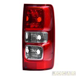 Lanterna traseira principal - alternativo - Fitam - <b>Chevrolet S10 Cabine Simples LS 4X2 2.4 8V Flexpower de 2012 at 2016</b> - S10 2012 at 2016 - fundo escuro - lado do passageiro - cada (unidade) - 36063FD