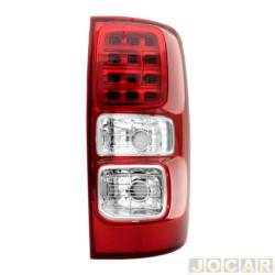 Lanterna traseira principal - alternativo - Fitam - Chevrolet S10 Cabine Simples LS 4X2 2.4 8V Flexpower de 2012 at 2016 - S10 2012 at 2016 - com LED - bicolor - lado do passageiro - cada (unidade) - 36064D