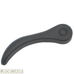 Manopla que levanta o encosto do banco - alternativo - <b>Chevrolet Blazer Advantage 4X2 2.4 8V Flexpower de 2007 at 2011</b> - Blazer/S10 1995 at 2011 - preto - lado do motorista - cada (unidade)