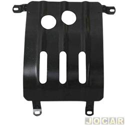 Protetor do crter - Igasa - <b>Chevrolet S10 Cabine Simples LS 4X2 2.4 8V Flexpower de 2012 at 2016</b> - S10 2012 at 2016 - cada (unidade) - GP16003