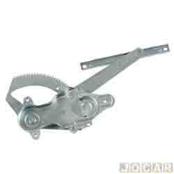 Mquina de vidro - <b>Chevrolet S10 Cabine Dupla LS 4X2 2.4 8V Flexpower de 2012 at 2016</b> - S10 2012 em diante - 4 portas - eltrica para motor Mabuchi - lado do motorista - cada (unidade)