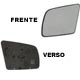 Lente do retrovisor com base - Vectra 1993 at 1996 - prata - lado do motorista - cada (unidade)