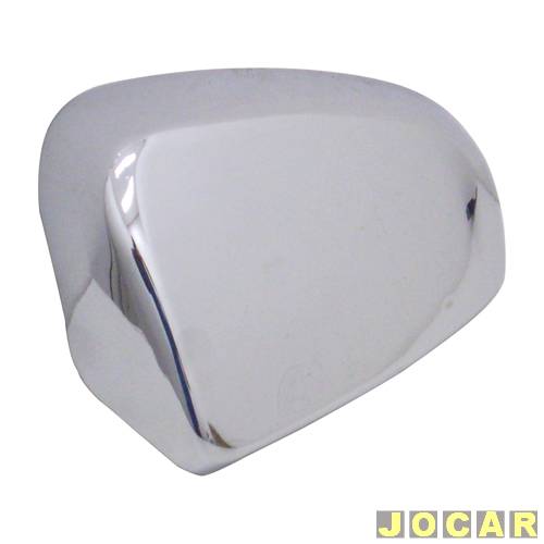 Lente do retrovisor sem base - M2B (Flabeg) - Omega 92/98 - azul - lado do passageiro - cada (unidade) - 1076