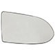 Lente do retrovisor com base - SPJ - Chevrolet Zafira Expression 2.0 8V Flexpower de 2007 at 2012 - Zafira 2001 at 2012 - prata - lado do passageiro - cada (unidade) - EB184