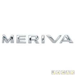 Letreiro - alternativo - Meriva 2002 at 2012 - Meriva - auto colante - cromado - cada (unidade)