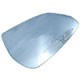 Lente do retrovisor sem base - Flabeg (Refil) - Chevrolet Cobalt LT 1.8 8V cmbio automtico Econo.flex 4P de 2012 at 2015 - Cobalt 2011 at 2020 - azul - lado do passageiro - cada (unidade) - 1902