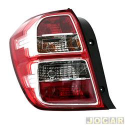 Lanterna traseira principal - Original Chevrolet - Cobalt 2011 at 2012 - vermelha - lado do motorista - cada (unidade) - 52023547/94732091