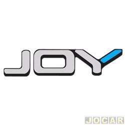 Letreiro - alternativo - <b>Chevrolet Onix Hatch Joy 1.0 8V cmbio manual Econo.Flex 4P de 2016 at 2019</b> - Onix/Prisma 2017 at 2019 - JOY - cada (unidade)