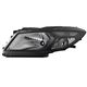 Farol principal - TYC - Chevrolet Onix Hatch Effect 1.4 8V SPE/4 cmbio manual Flex 4P de 2014 at 2016 - Onix 2012 at 2016 - Prisma 2013 at 2016 - mscara negra - lado do motorista - cada (unidade) - 26689