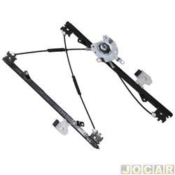 Mquina de vidro - <b>Chevrolet Agile Effect 1.4 8V Econo.flex Easytronic de 2013 at 2014</b> - Agile 2009 at 2014 - Montana 2011 at 2021 - manual - dianteira - lado do motorista - cada (unidade)