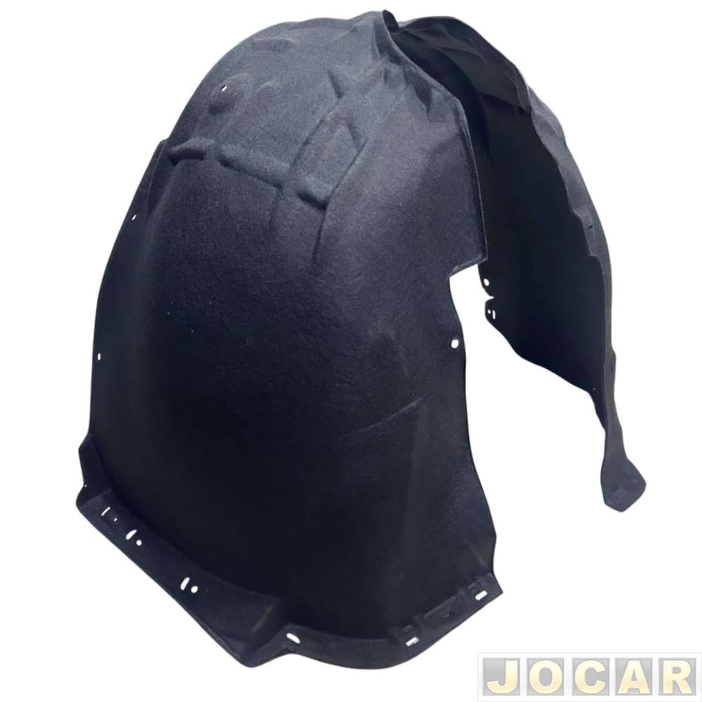 Para-barro do para-lama dianteiro - importado - Cruze 2017 até 2019 - (material - Carpete/PVC) - preto - lado do passageiro - cada (unidade) - 30286
