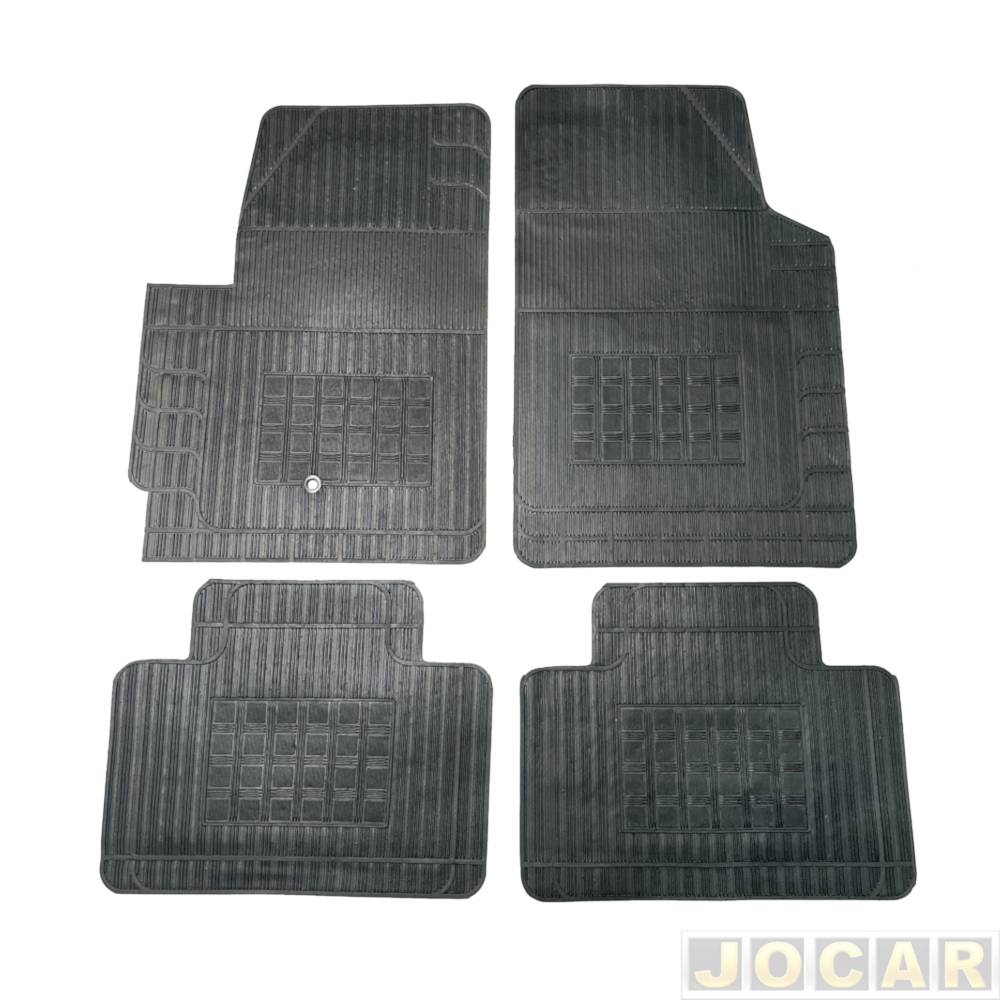 Tapete de borracha - Equipage - Tracker 2014 até 2022 - 4 peças - jogo - 3017535
