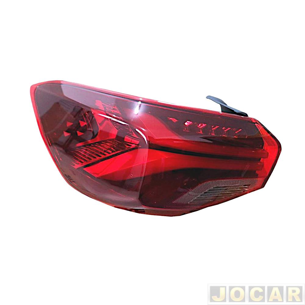 Lanterna traseira principal - importado - Onix Sedan 2020 em diante - canto - com LED - lado do motorista - cada (unidade) - 31775