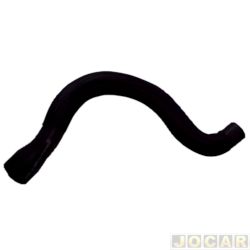 Mangueira do radiador - Jahu - <b>Chevrolet Onix Hatch LT 1.0 8V SPE/4 cmbio manual Flex 4P de 2012 at 2016</b> - Onix/Prisma 2012 at 2015 - inferior - cada (unidade) - 03471-8