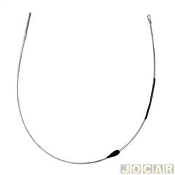 Cabo do freio de mo - Fnia - <b>Chevrolet Agile Effect 1.4 8V Econo.flex de 2013 at 2014</b> - Agile 2009 at 2014 - 1130mm - traseiro - lado do passageiro - cada (unidade) - 30-542