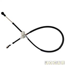 Cabo de comando do cmbio - Fnia - <b>Chevrolet Agile LT 1.4 8V Econo.flex de 2009 at 2013</b> - Agile 2009 at 2014 - Montana 1.4 2009 at 2021 - seleo - 1165mm - cada (unidade) - 30-554