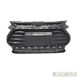 Grade inferior central do para-choque - Tong Yang - Chevrolet Tracker LT 1.0 Turbo 12V cmbio automtico Flex 4P de 2020 em diante - Tracker 2021 em diante - sem furo para sensor - cada (unidade) - 33950