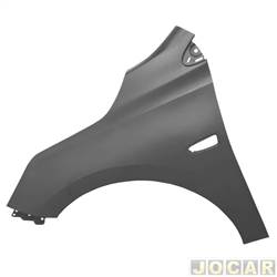 Para-lama dianteiro - Ponteira Rodrigues - <b>Chevrolet Onix Hatch RS 1.0 Turbo 12V cmbio automtico Flex 4P de 2021 em diante</b> - Onix 2020 em diante - para pintar - lado do motorista - cada (unidade) - 3683