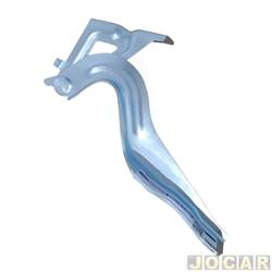 Brao do cap - alternativo - Ponteira Rodrigues - <b>Chevrolet Cobalt LTZ 1.8 8V cmbio automtico flex 4P de 2016 at 2020</b> - Cobalt 2016 at 2021 - lado do motorista - cada (unidade) - 3693