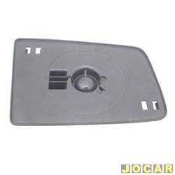 Base da lente do retrovisor - <b>Chevrolet Vectra GSi 2.0 SFI 16V - importado de 1993 at 1996</b> - Vectra 1993 at 1996 - lado do passageiro - cada (unidade)