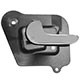 Maaneta interna da porta - Chevrolet Corsa Hatch GL 1.6 MPFI 4P de 1996 at 1999 - Corsa 1994 at 2002 - cromada - traseiro - lado do passageiro - cada (unidade)