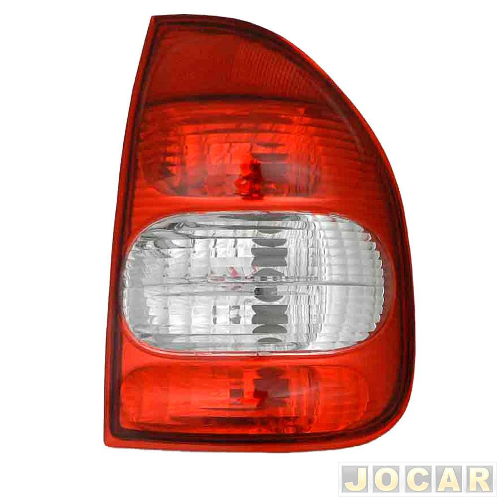 Lanterna Traseira Corsa Sedan 2000 2001 2002 Corsa Classic 2003 2004 2005  2006 2007 2008 2009 2010 Bicolor Ré Fumê