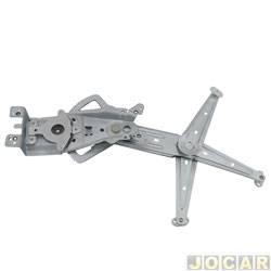 Mquina de vidro - <b>Chevrolet Corsa Hatch GL 1.6 MPFI 2P de 1996 at 1999</b> - Corsa 1995 at 2002 - 2 portas - eltrica para motor Bosch 8 dentes - inteligente - lado do motorista - cada (unidade)